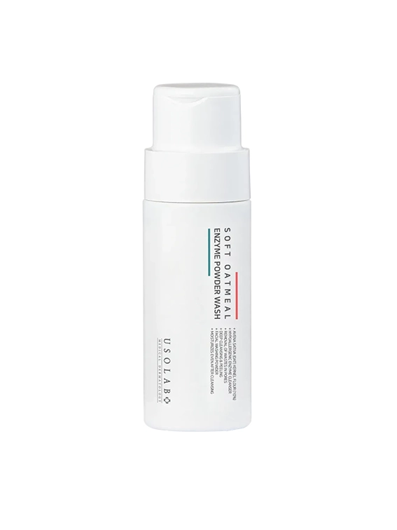 Делікатна ензимна пудра USOLAB Soft Oatmeal Enzyme Powder Wash, 50 мл