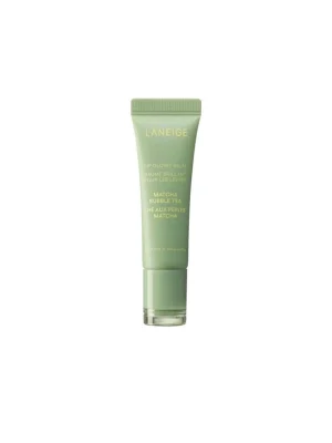 Глянцевий бальзам для губ laneige lip glowy balm matcha bubble tea, 10 г