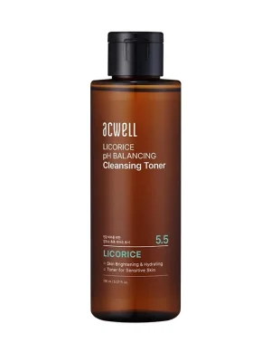 Очищувальний та балансуючий тонік Acwell Licorice pH Balancing Cleansing Toner, 150 мл