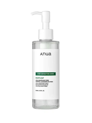 Некомедогенна гідрофільна олія Anua Heartleaf Pore Control Cleansing Oil Mild, 200ml