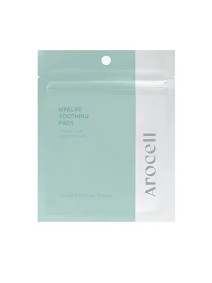 Зволожувальні заспокійливі пади Arocell Hyal Soothing Pad, 10 шт