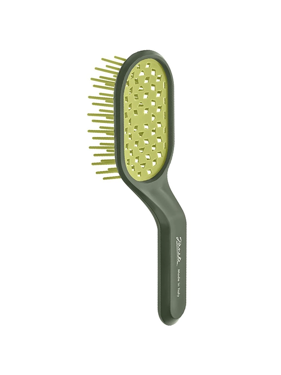 Щітка для волосся Janeke Curvy Bag Vented hairbrush Lime