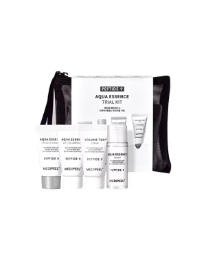 Набір мініатюр для догляду за обличчям MEDI-PEEL Peptide 9 Aqua Essence Trial Kit, 4 в 1