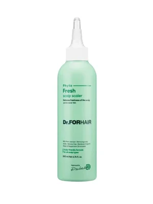 Освіжаюча маска-пілінг для очищення шкіри голови Dr.FORHAIR Phyto Fresh Scalp Scaler, 200 мл