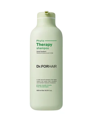Фітотерапевтичний шампунь для чутливої шкіри Dr.FORHAIR Phyto Therapy Shampoo, 500 мл