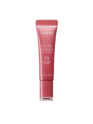 Тонуюча сироватка для губ з поліпептидами Laneige Glaze Craze Tinted Lip Serum, Peach Glaze, 12 г