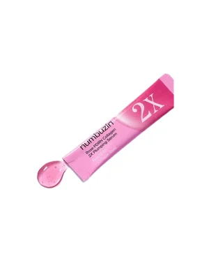 Сироватка з ПДРН та мікроголками Numbuzin No.2 Rose PDRN Collagen 2X Plumping Serum, 1,2 мл