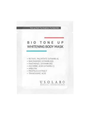 Маска для освітлення тіла USOLAB Bio Tone Up Whitening Body Mask, шт