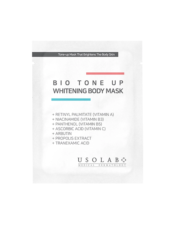 Маска для освітлення тіла USOLAB Bio Tone Up Whitening Body Mask, шт