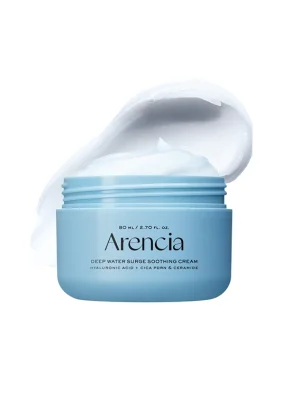 Заспокійливий крем із пептидами ARENCIA Deep Water Surge Soothing Cream, 80 мл