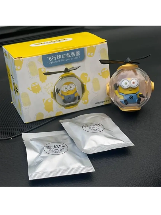 Автомобільний освіжувач повітря у машину на решітку Hikii Minion Pilot - Зображення 3