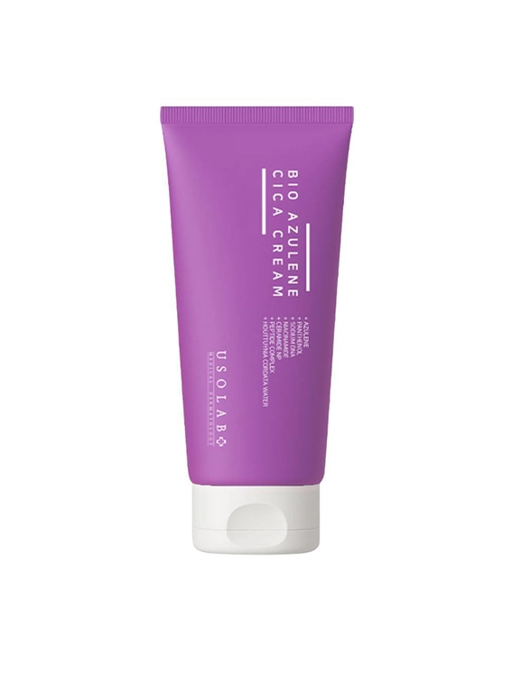 Заспокійливий та відновлюючий ламелярний крем Usolab Bio Azulene Cica Cream, 70 мл