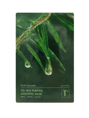 Заспокійлива маска з екстрактом чайного дерева Dr.Ceuracle Tea Tree Purifine Soothing Mask, 23 мл