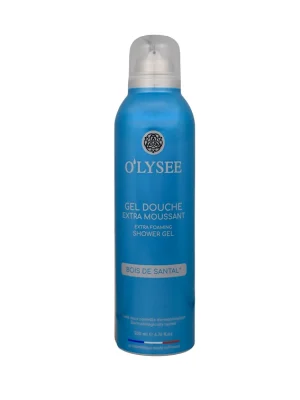 Гель-піна для душу з ароматом сандалового дерева O’lysee Bois de Santal Extra Foaming Shower Gel, 250 мл