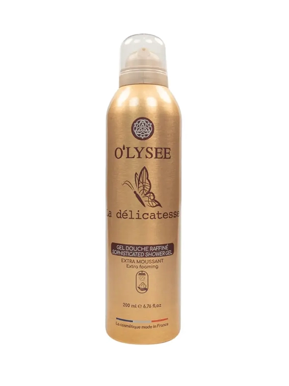 Очищуюча гель-піна для душу O'lysee Extra Foaming Shower Gel La délicatesse, 200 мл