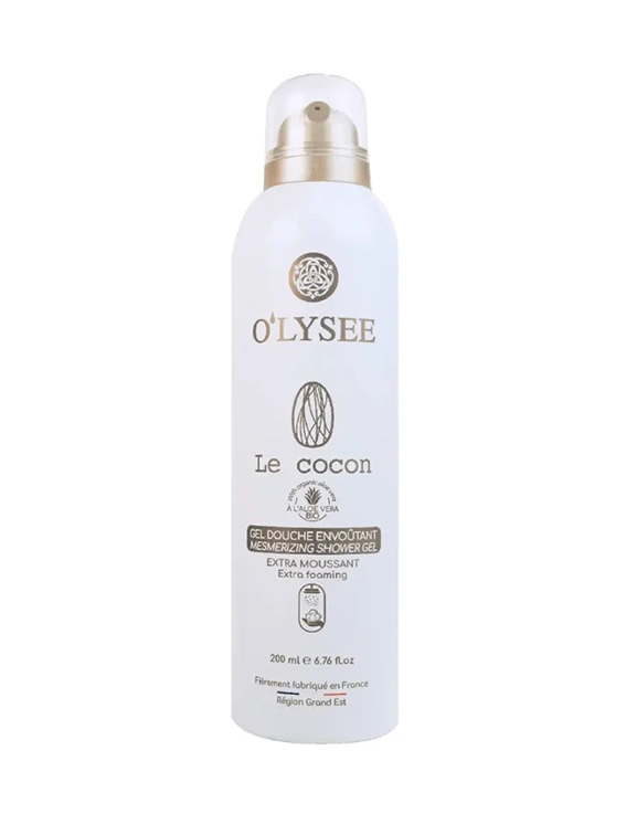 Очищуюча гель-піна для душу O'lysee Extra Foaming Shower Gel Le cocon, 200 мл