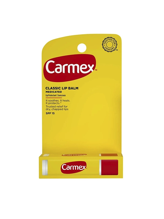 Захисний бальзам для губ Carmex Classic Lip Balm Medicated (м'ята) стик, 4.25 г