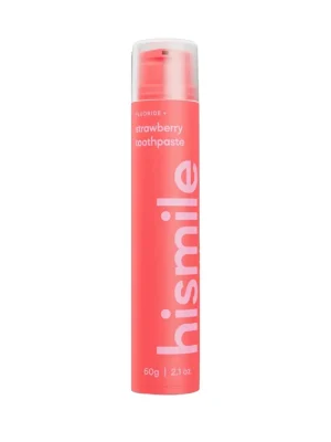 Зубна паста зі смаком полуниці Hismile Strawberry Toothpaste, 60 г