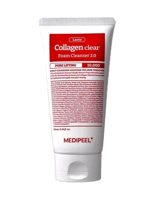 Очищувальна пінка для вмивання з колагеном MEDI-PEEL Red Lacto Collagen Clear Foam Cleanser 2.0, 120 мл
