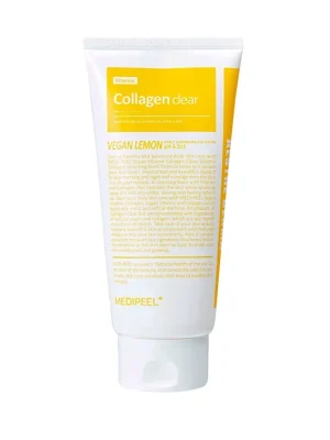 Очищаюча гель-пінка для обличчя з екстрактом лимона MEDI-PEEL Vegan Vitamin Collagen Clear, 120 мл