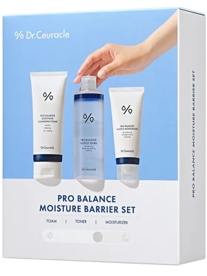 Набір для зволоження та відновлення бар'єру шкіри Dr.Ceuracle Pro Balance Moisture Barrier Set, 3 в 1
