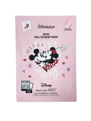 Маска тканинна з екстрактом шипшини JMsolution Selfie Vital Rosehip Mask, 1шт