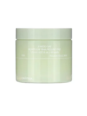 Пілінг-пади для обличчя CELIMAX Ji Woo Gae Heartleaf BHA Peeling Pad, 60 шт