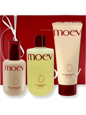 Подарунковий наібр для росту, зміцнення та відновлення волосся MOEV ANNURCATIN HAIR CARE GIFT SET