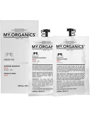 Дорожній набір My.Organics Resurrection Travel Box, 50 мл + 50 мл