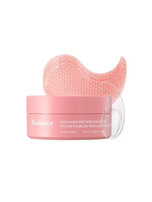 Гідрогелеві патчі для сяйва та молодості шкіри навколо очей BIODANCE COLLAGEN PEPTIDE EYE PATCHES, 30 пар