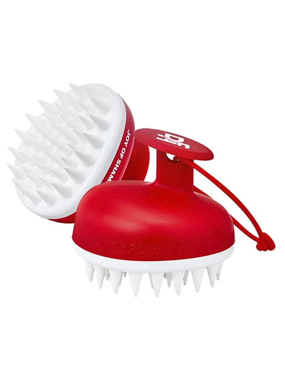 Силіконова масажна щітка для миття голови Dr.FORHAIR Cleansing Scalp Brush