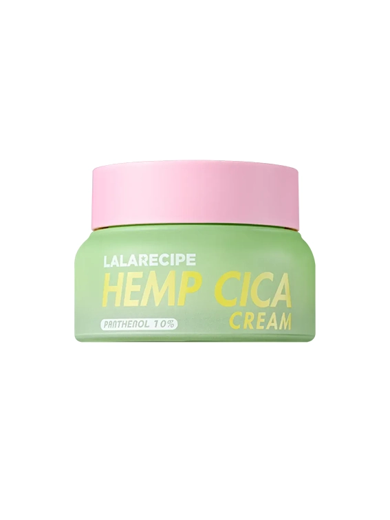 Зволожуючий крем з екстрактом насіння коноплі LALARECIPE Hemp Cica Cream, 50 мл