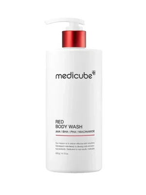 Протизапальний гель для душу з кислотами Medicube Red Acne Body Wash, 400 г