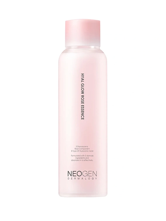 Зволожувальна есенція з гідролатом троянди NEOGEN DERMALOGY Hyal Glow Rose Essence, 160 мл