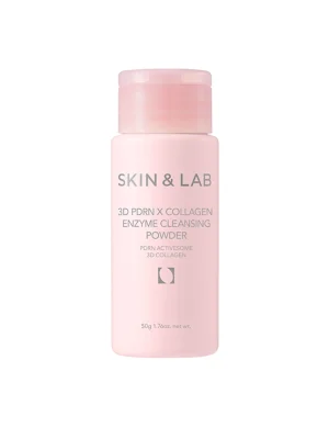 Ензимна пудра SKIN&LAB 3D PDRN × Collagen Enzyme Cleansing Powder, 50 г