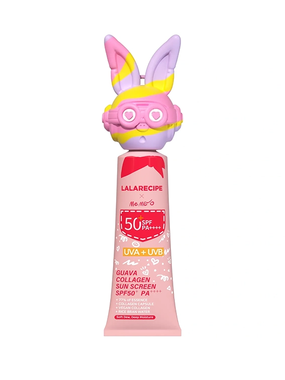 Сонцезахисний крем з екстрактом гуави та колагеном LALARECIPE Guava Collagen Sun Cream, 50 мл