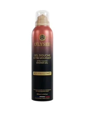 Гель-піна для душа фруктово-пряним ароматом O'lysee Extra Foaming Shower Bois Envoutant, 200 мл