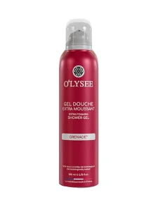 Гель-піна для душа з ароматом гранату O'lysee Extra Foaming Shower Gel Grenade, 200 мл
