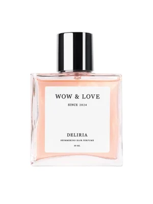 Парфум блиск для волосся з шимером WOW and LOVE Deliria, 60 мл
