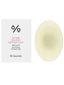 Мило для очищення шкіри, схильної до висипань Dr.Ceuracle AC Cure Solution Medicare Soap, 93.5 г