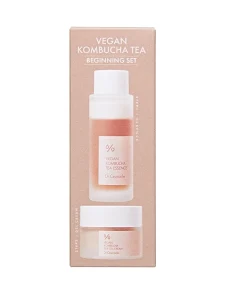 Веганський набір для догляду за шкірою з комбучею Dr.Ceuracle Vegan Kombucha Beginning Set, 2 в 1