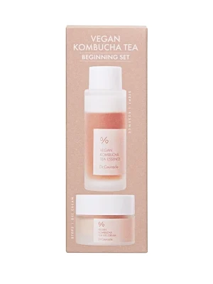 Веганський набір для догляду за шкірою з комбучею Dr.Ceuracle Vegan Kombucha Beginning Set, 2 в 1