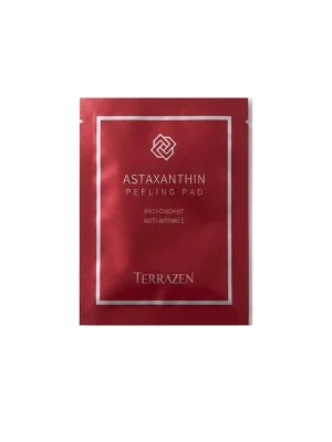 Пілінг-диски з астаксантином бакучіолом та кислотами TERRAZEN Astaxanthin Peeling Pad, 1 шт