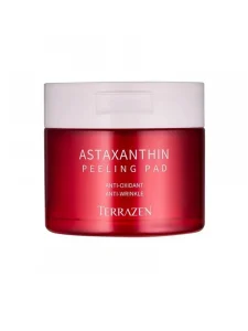 Пілінг-диски з астаксантином бакучіолом та кислотами TERRAZEN Astaxanthin Peeling Pad, 60 шт