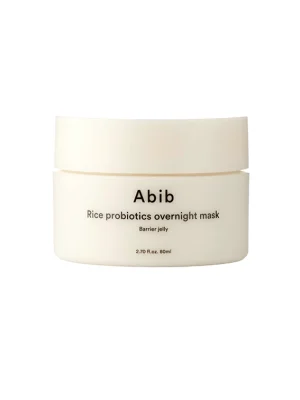 Нічна маска з рисовими пробіотиками Abib Rice Probiotics Overnight Mask Barrier Jelly, 80мл