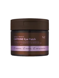 Патчі для шкіри навколо очей з кофеїном VT COSMETICS CAFFENE EYE PATCH, 60 шт/110 мл