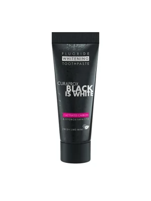 Зубна паста з активованим вугіллям Curaprox Black Is White, 90 мл