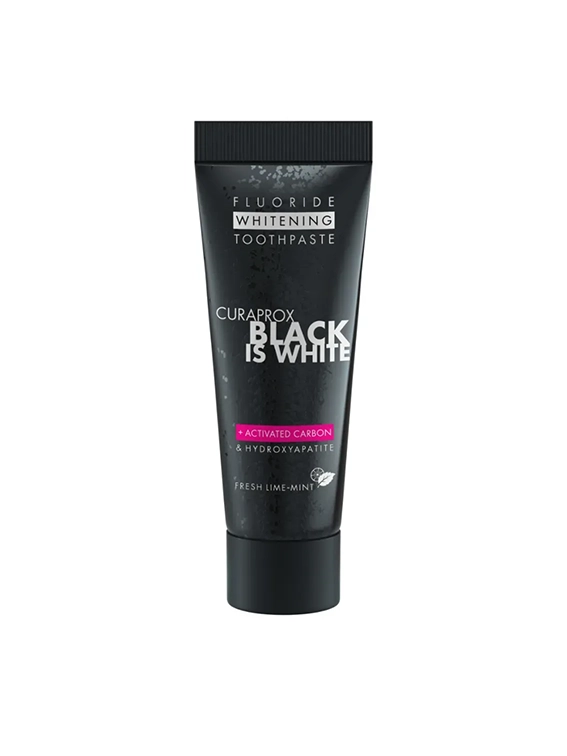 Зубна паста з активованим вугіллям Curaprox Black Is White, 90 мл