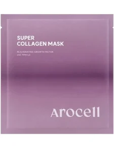 Гідрогелева маска з колагеном і пептидами для ліфтингу та зволоження Arocell Super Collagen Mask, 43 г