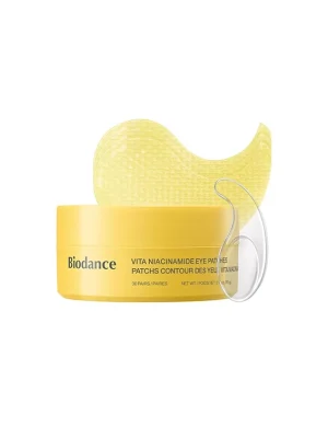 Гідрогелеві освітлювальні патчі Biodance Vita Niacinamide Eye Patches, 60шт